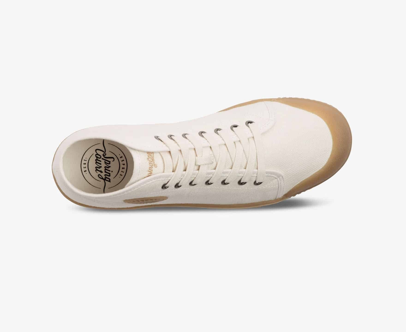 Spring Court B2 HEAVY CANVAS Men's Trainers White | South Africa-57ZIMESNF